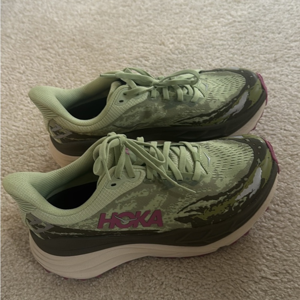 Brand New Women’s Hoka Stinson 7 Trail Runners Size 7